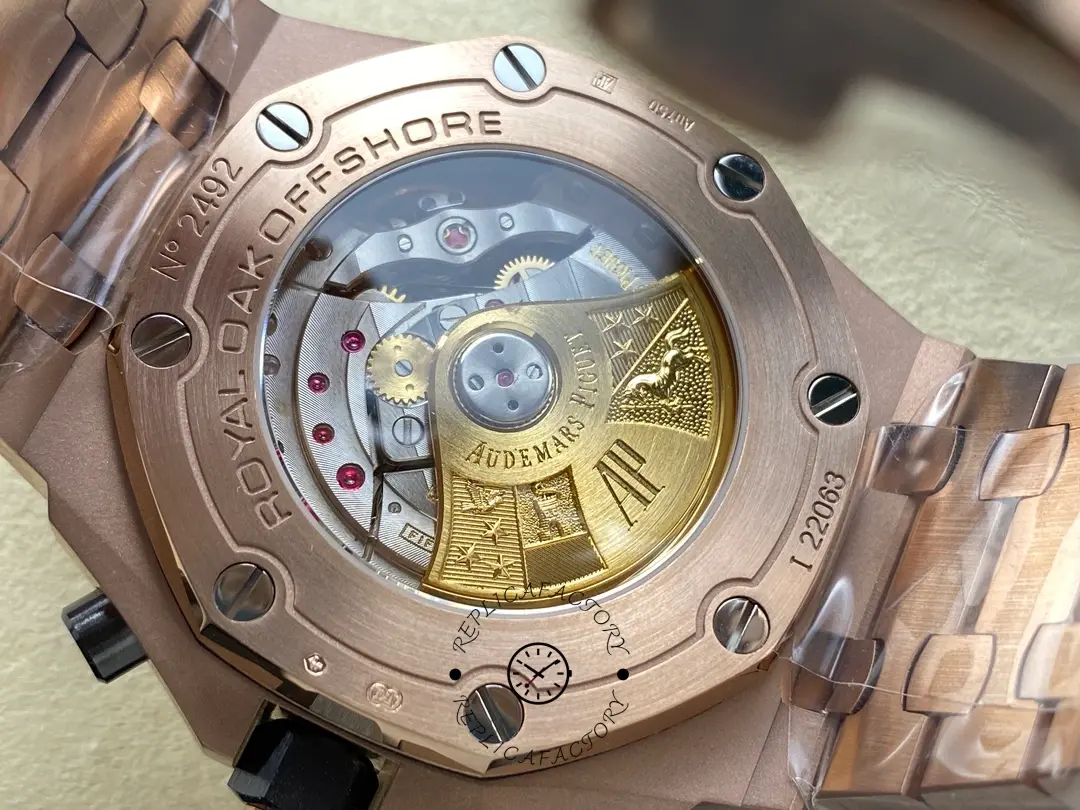 1:1 Clone AP Royal Oak Offshore 26470OR.OO.1000OR.01 Chronograph Rose Gold 42mm