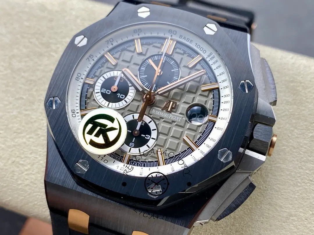 AP Royal Oak Offshore 1:1 Clone Pride Of Germany 44mm 26415CE.OO.A002CA.01 Grey Dial