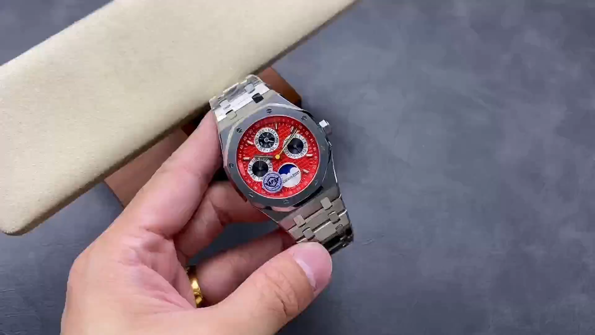 AP Royal Oak Perpetual Calendar 26607BC.OO.1220BC.01 Replica 41 Thai Market