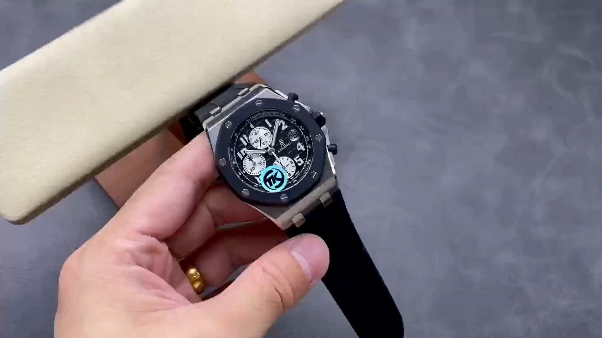 AP Royal Oak Offshore 1:1 Clone 25940SK.OO.D002CA.01 Chronograph Black Dial
