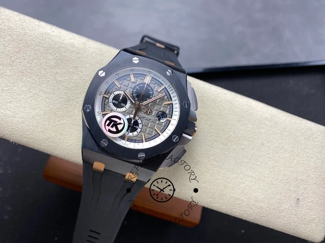 AP Royal Oak Offshore 1:1 Clone Pride Of Germany 44mm 26415CE.OO.A002CA.01 Grey Dial