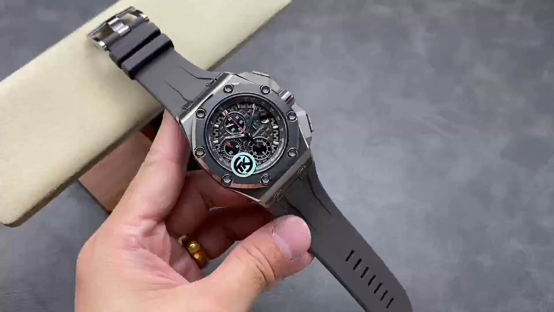 AP Royal Oak Offshore 1:1 Clone Michael Schumacher L.E. Titanium 26568IM.OO.A004CA.01