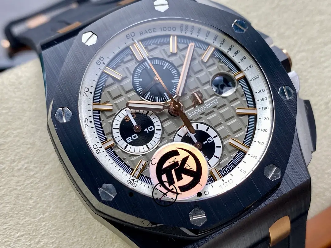 AP Royal Oak Offshore 1:1 Clone Pride Of Germany 44mm 26415CE.OO.A002CA.01 Grey Dial