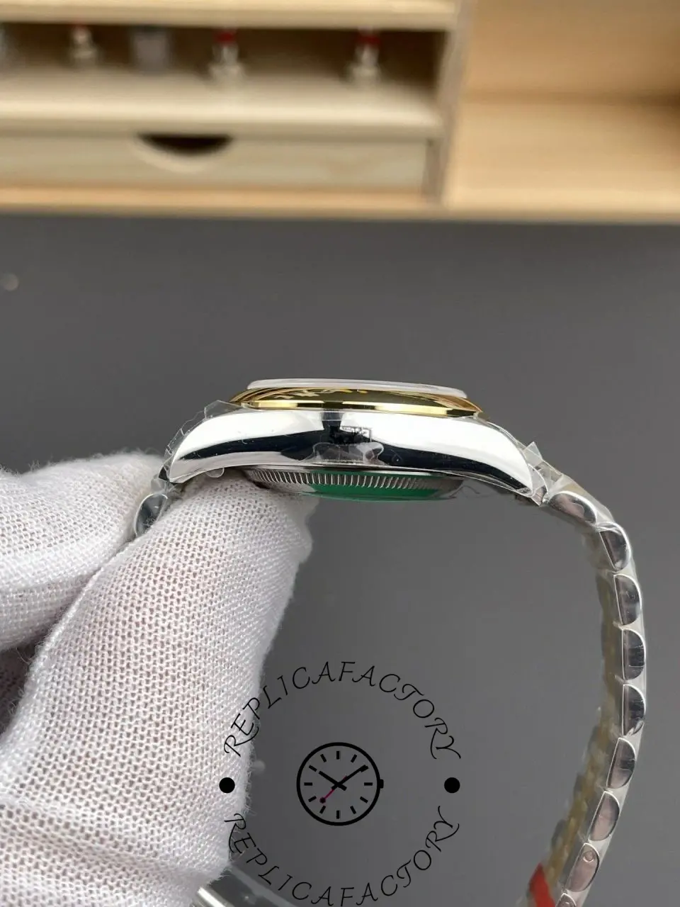 Rolex Lady-Datejust 279163-0005 Silver Roman Dial Replica Watch