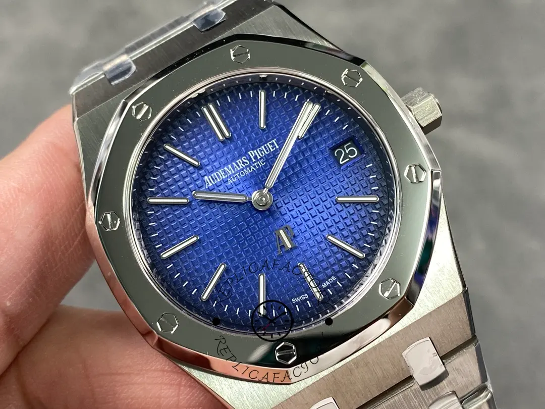 AP Royal Oak 15202ST.OO.1240ST.01 Jumbo Extra Thin 1:1 Clone 39 Blue Watch