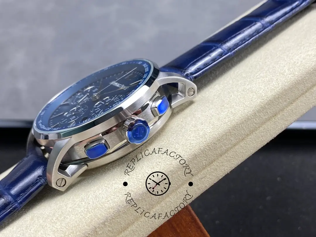 1:1 Clone AP Code 11.59 Chronograph 41mm 26393BC.OO.A321CR.01 Leather Strap