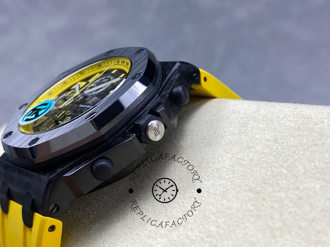 AP Royal Oak Offshore Bumblebee 42MM Rubber Strap 26176FO.OO.D101CR.02 Replica