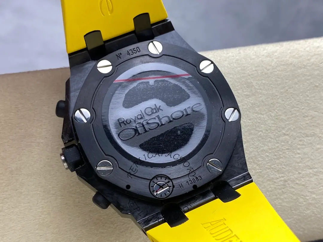 AP Royal Oak Offshore Bumblebee 42MM Rubber Strap 26176FO.OO.D101CR.02 Replica