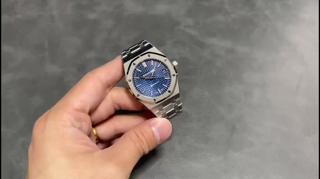 AP Royal Oak 37 Blue Dial 15450ST.OO.1256ST.03 Automatic 1:1 Clone Watch