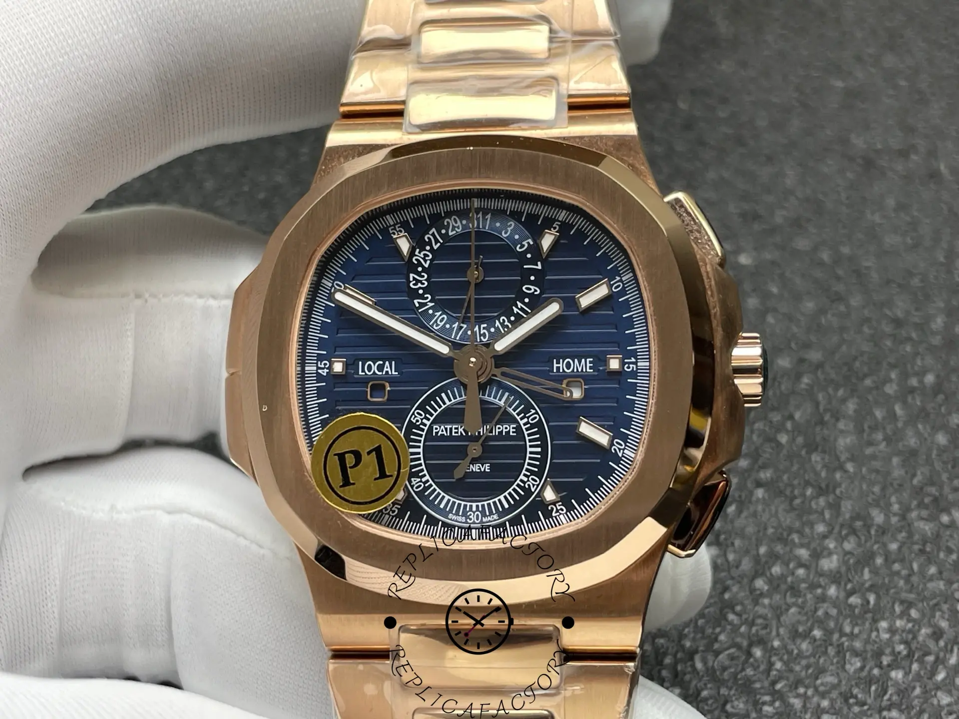 Patek Philippe 5990/1R-001 1:1 Clone Nautilus Blue Dial Watch