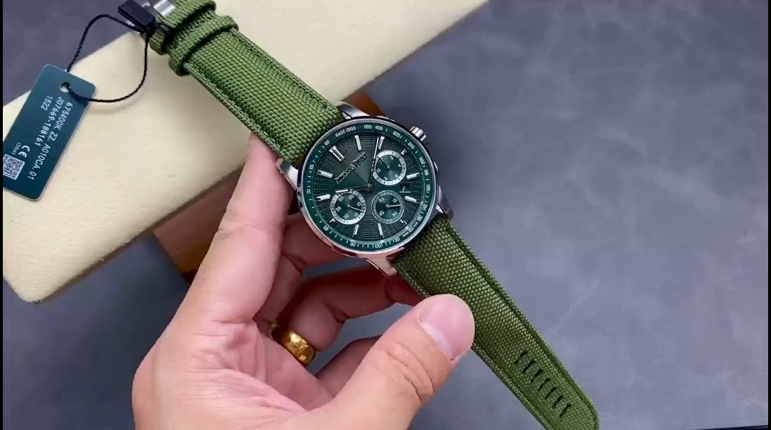 AP CODE 11.59 Chronograph Collection 1:1 Clone 26393ST.OO.A056KB.01 Green Dial