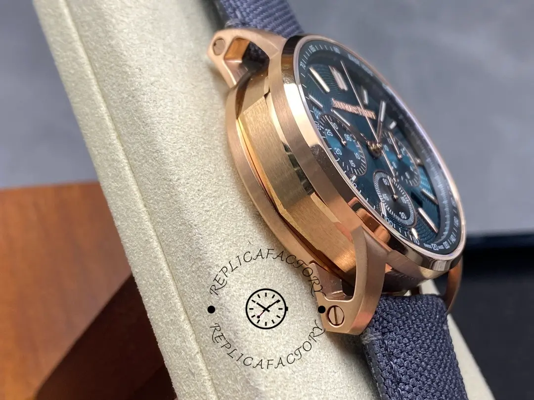 AP CODE 11.59 Selfwinding 41 Rose Gold Blue Strap 26393OR.OO.A348KB.01 Replica
