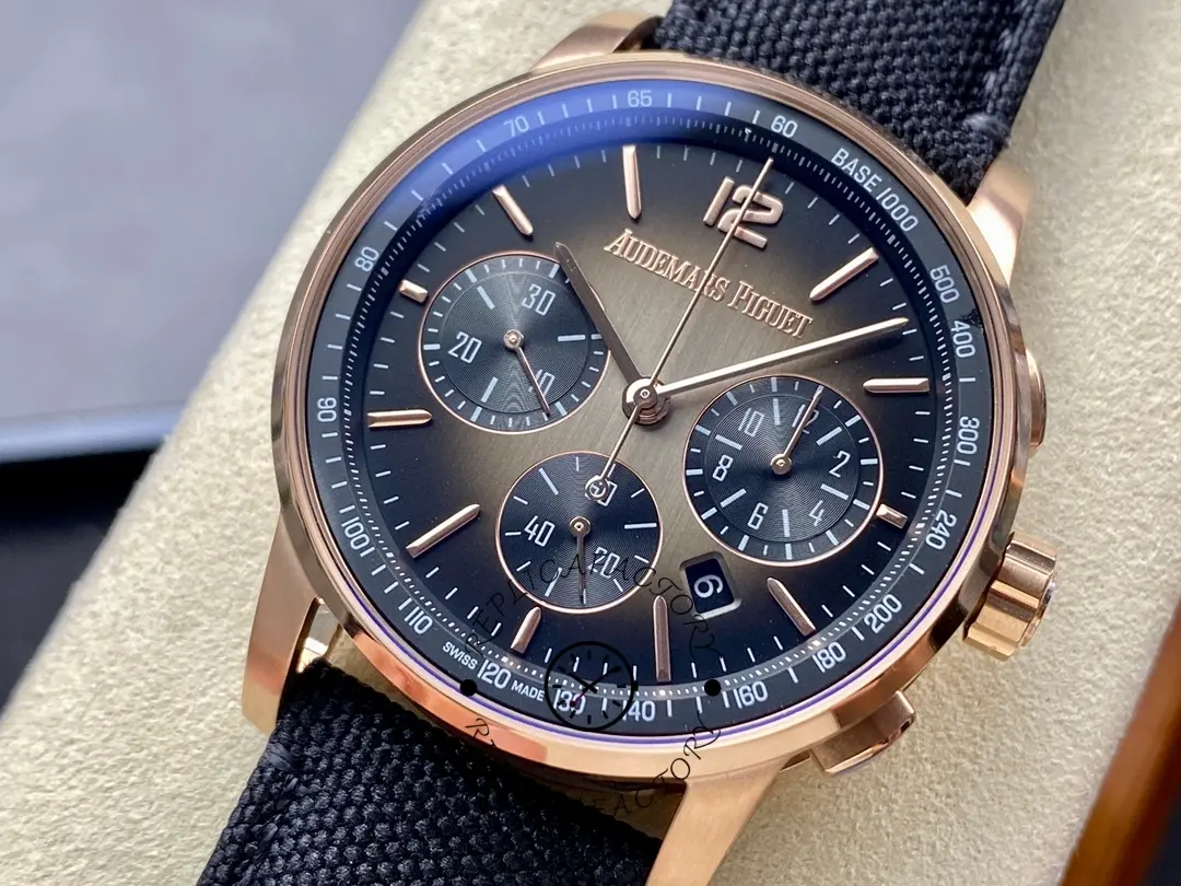 AP 26393NR.OO.A002KB.01 CODE 11.59 Chronograph Smoked Gray 1:1 Clone