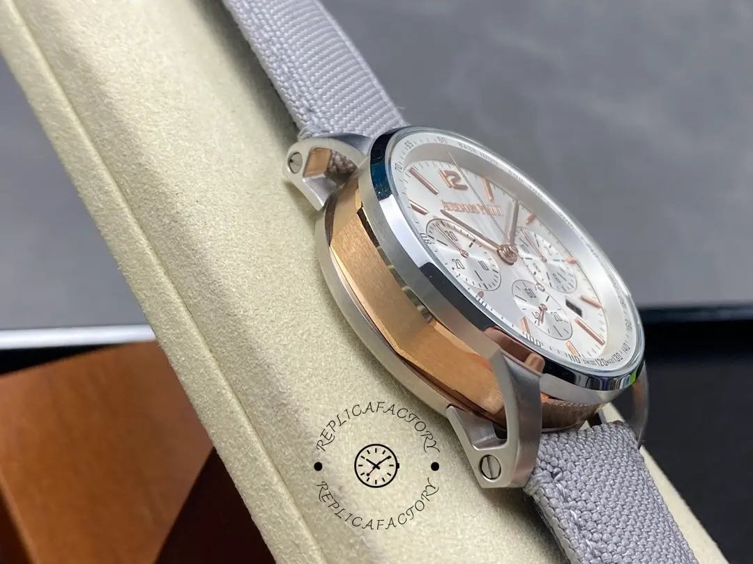 Luxury Replica AP 26393CR.OO.A009CR.01 CODE 11.59 41 Silvered Dial