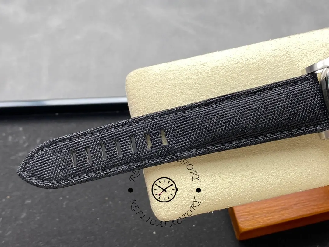 AP CODE 11.59 Smoked Blue Dial 1:1 Clone 26393BC.OO.A002KB.01 Nylon Strap