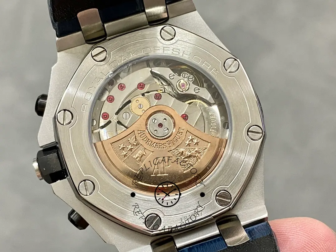AP 26470ST.OO.A027CA.01 Royal Oak Offshore Replica Navy Leather 42mm Chrono