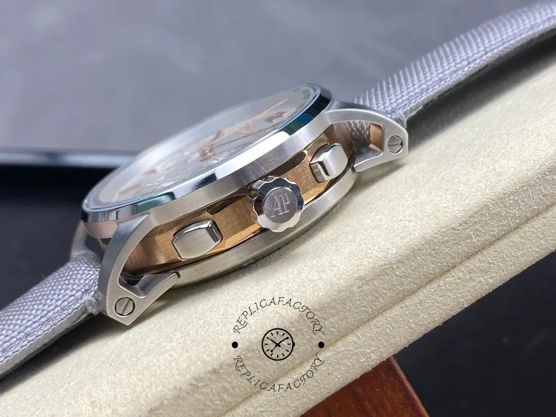Luxury Replica AP 26393CR.OO.A009CR.01 CODE 11.59 41 Silvered Dial