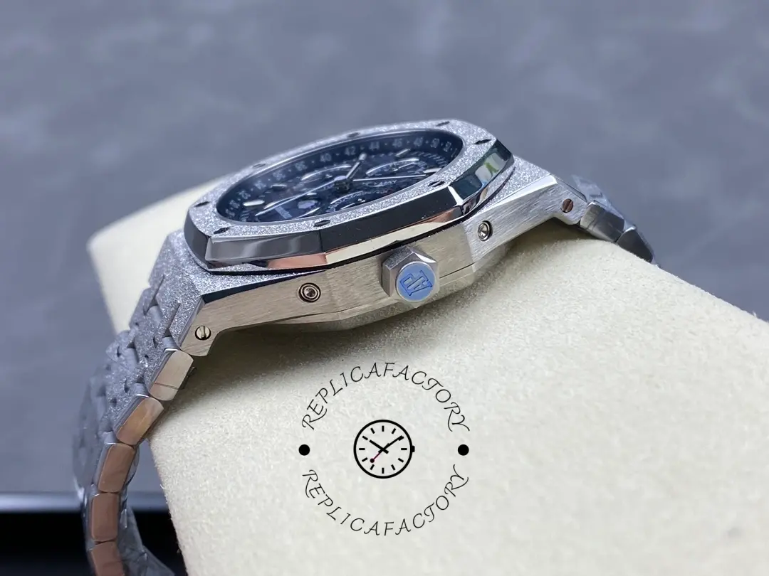 AP 26574ST.OO.1220ST.02 Royal Oak Perpetual Calendar 1:1 Clone 41 Frosted Watch