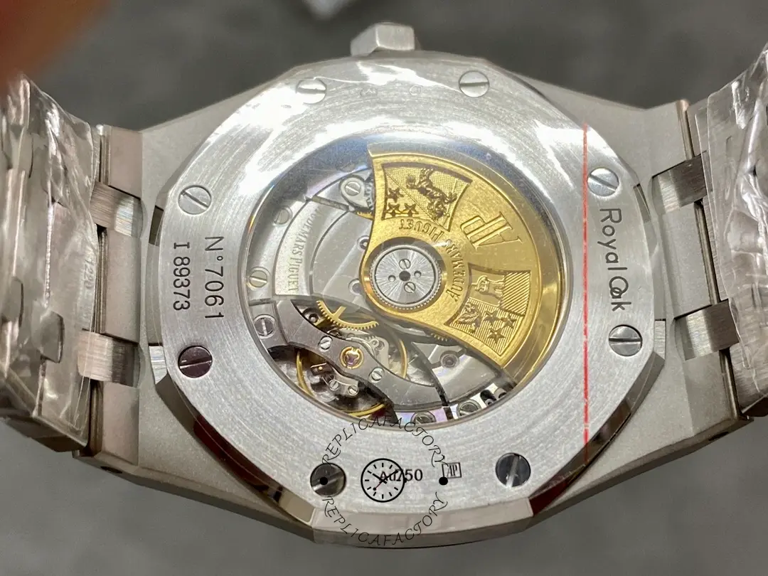 AP Royal Oak Blue Dial 1:1 Clone 15410BC.GG.1224BC.01 41 Frosted White Gold