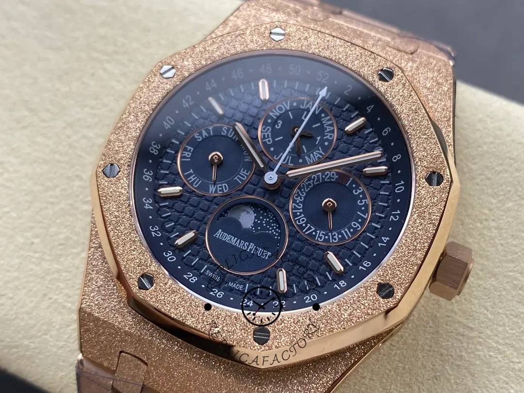 AP Royal Oak 26574OR.OO.1220OR.03 Perpetual Calendar 1:1 Clone 41 Blue Dial