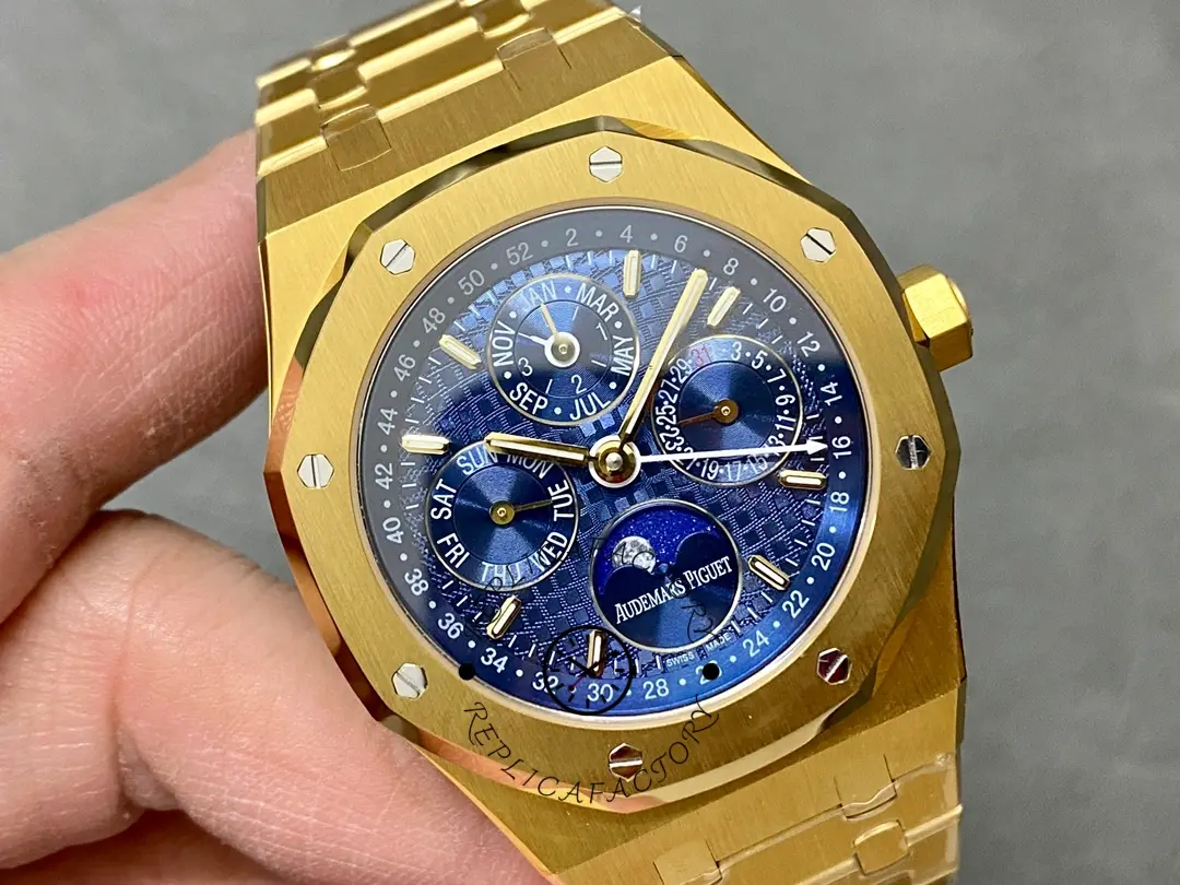 AP Royal Oak 26574BA.OO.1220BA.01 Perpetual Calendar 41 Yellow Gold 1:1 Clone