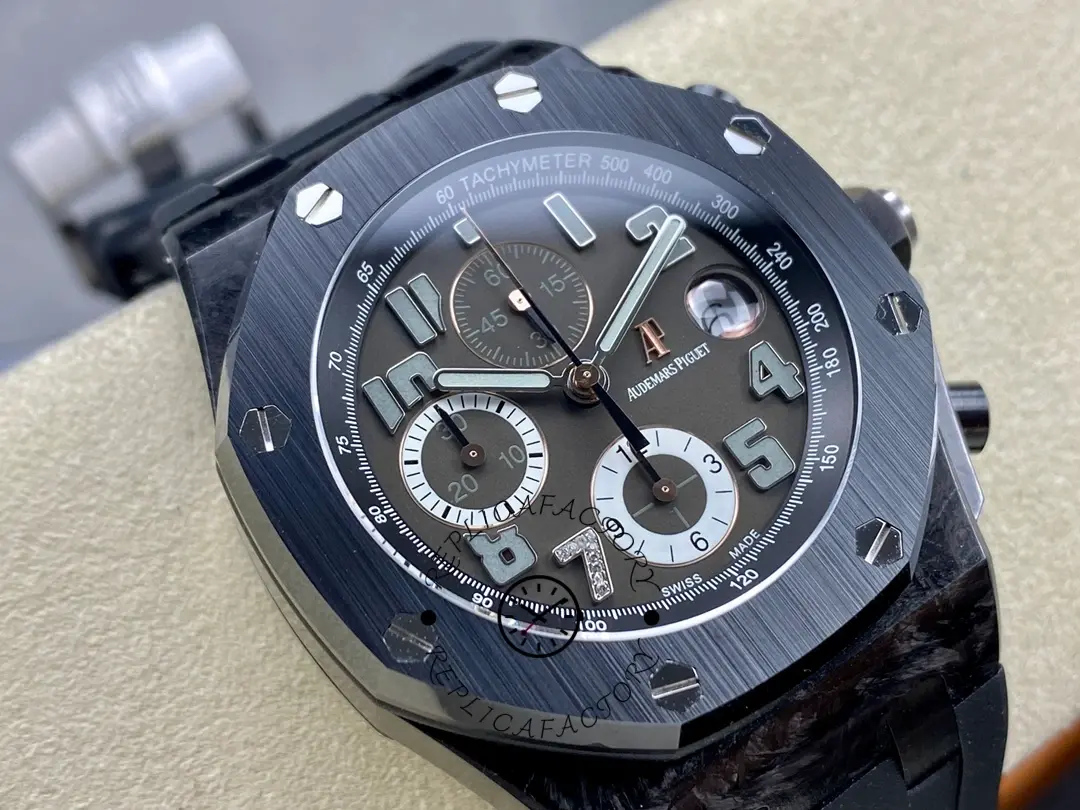 AP Royal Oak Offshore Forged Carbon Ginza7 26205AU.OO.D002CR.01 Replica Chronograph 42
