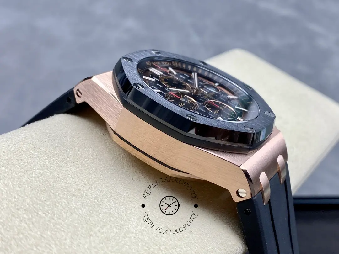 AP Royal Oak Offshore Replica 42 Ceramic 26401RO.OO.A002CA.02 Black Rubber
