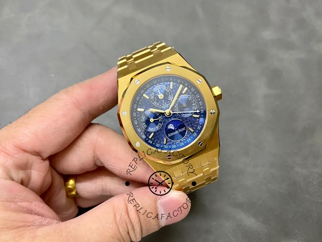 AP Royal Oak 26574BA.OO.1220BA.01 Perpetual Calendar 41 Yellow Gold 1:1 Clone