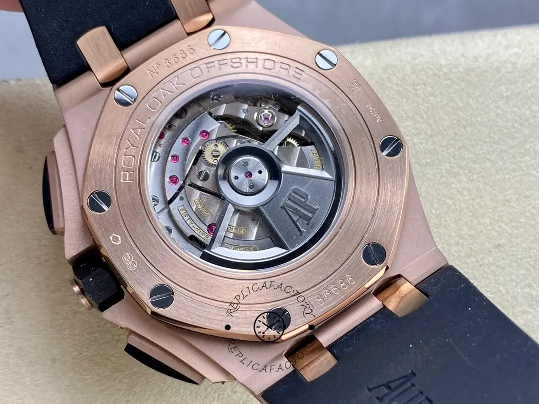 AP Royal Oak Offshore Replica 42 Ceramic 26401RO.OO.A002CA.02 Black Rubber