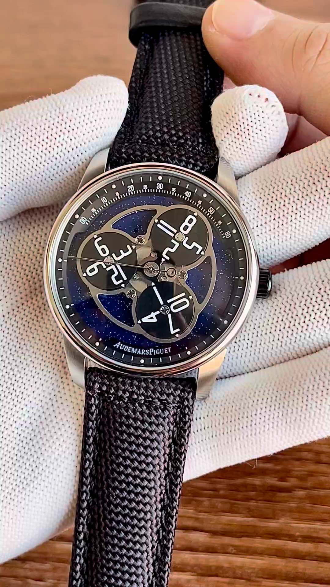 AP Code 11.59 15212NB.OO.A002KB.01 Replica Luxury Starwheel 41 Men's Watch