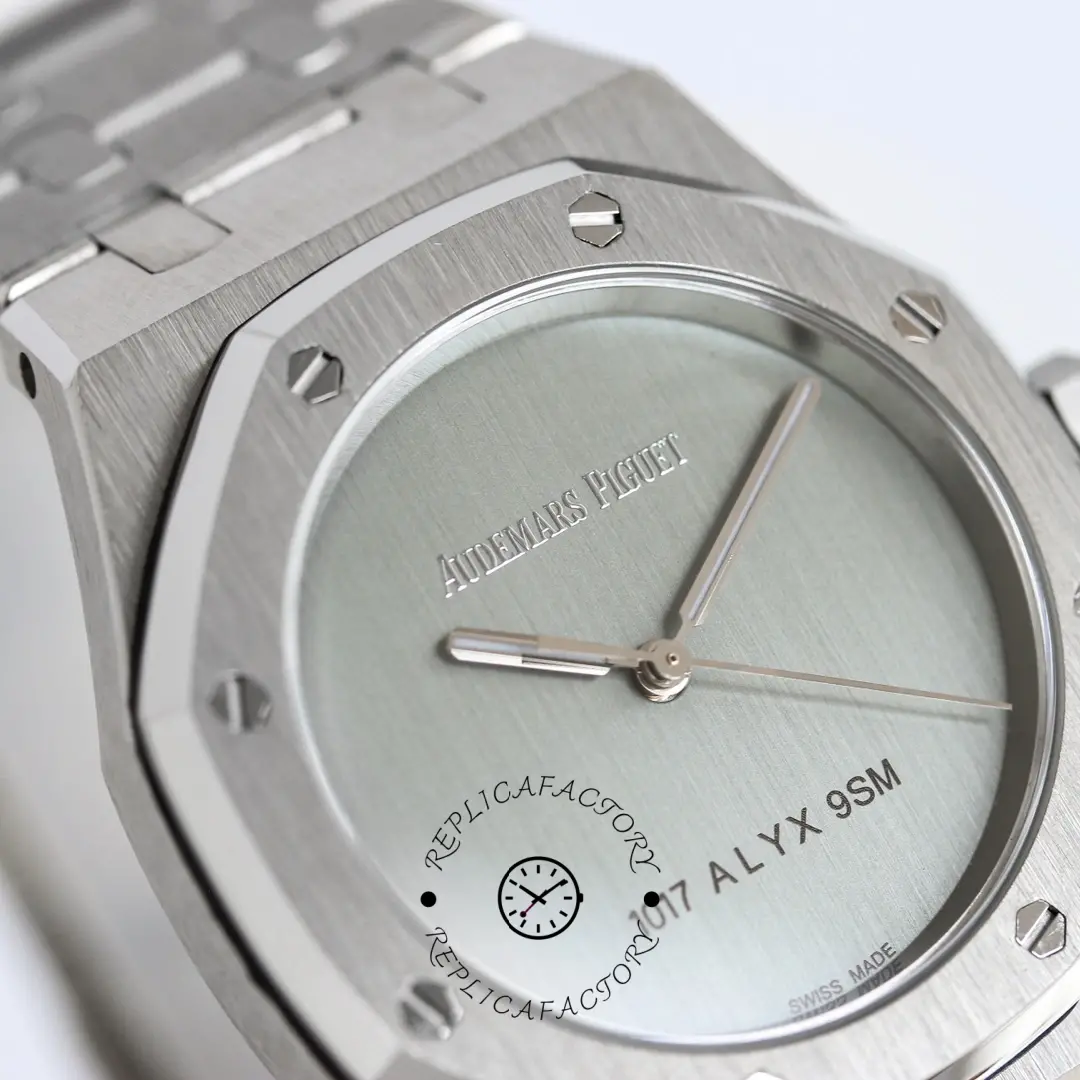 AP Royal Oak 15550PT.OO.1356PT.01 1017 ALYX 9SM Replica 37 White Gold