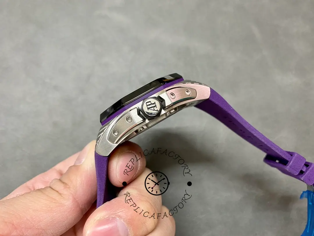 1:1 Clone AP Royal Oak 26620IO.OO.D077CA.01 Concept Black Panther Flying Tourbillon