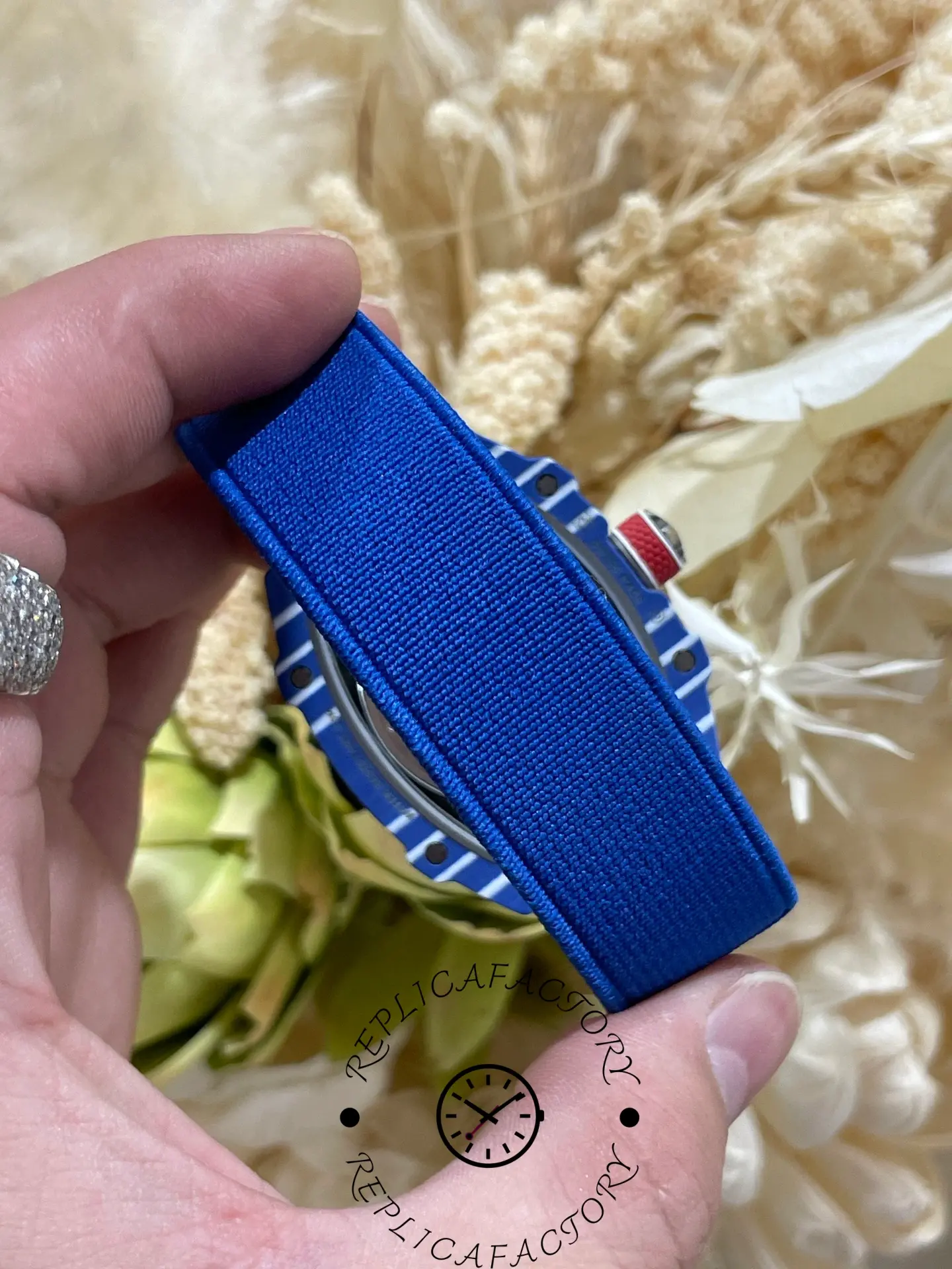 Super Clone Richard Mille RM 67-02 Fernando Alonso Azul