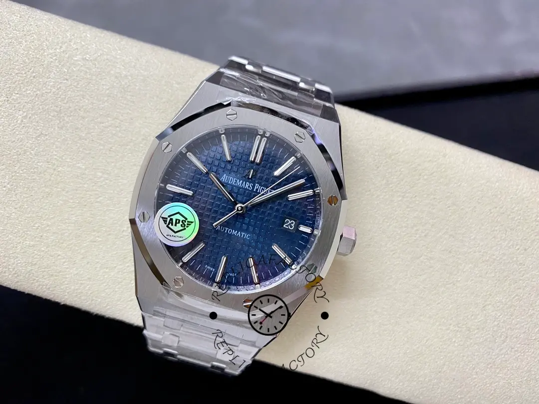 AP Royal Oak Selfwinding 41mm 15400ST.OO.1220ST.03 Blue Dial 1:1 Clone