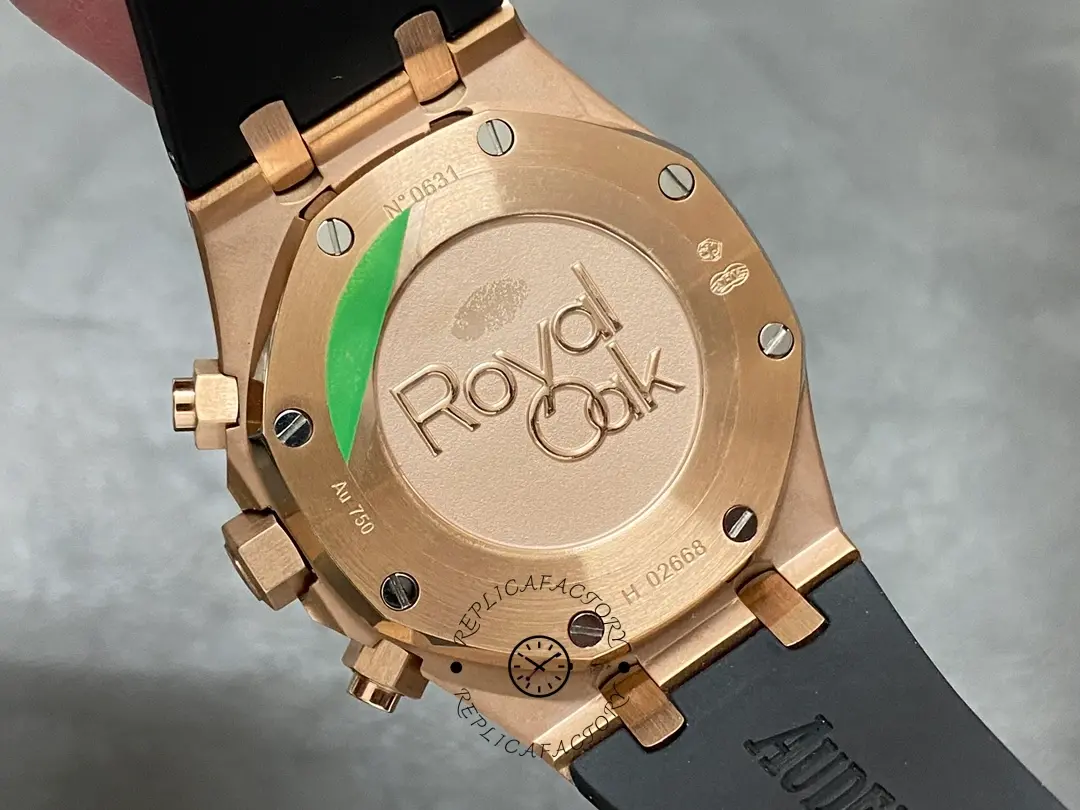 AP Royal Oak Chronograph 41 Black Rubber Strap 26320OR.OO.D088CR.01 Replica