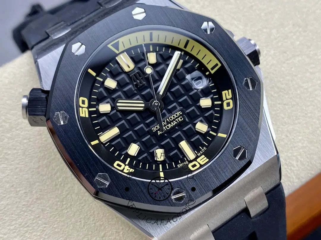 AP 15720CN.OO.A002CA.01 1:1 Clone Royal Oak Offshore Diver 42MM Black Ceramic