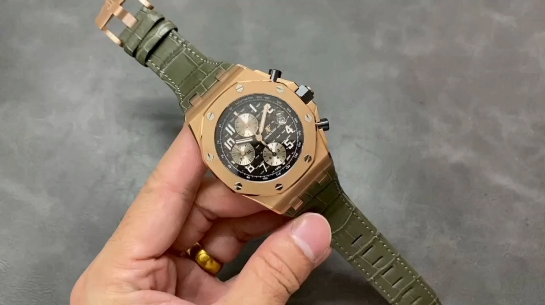 AP Offshore Chronograph 42MM 26470OR.OO.A125CR.01 Replica Grey Dial