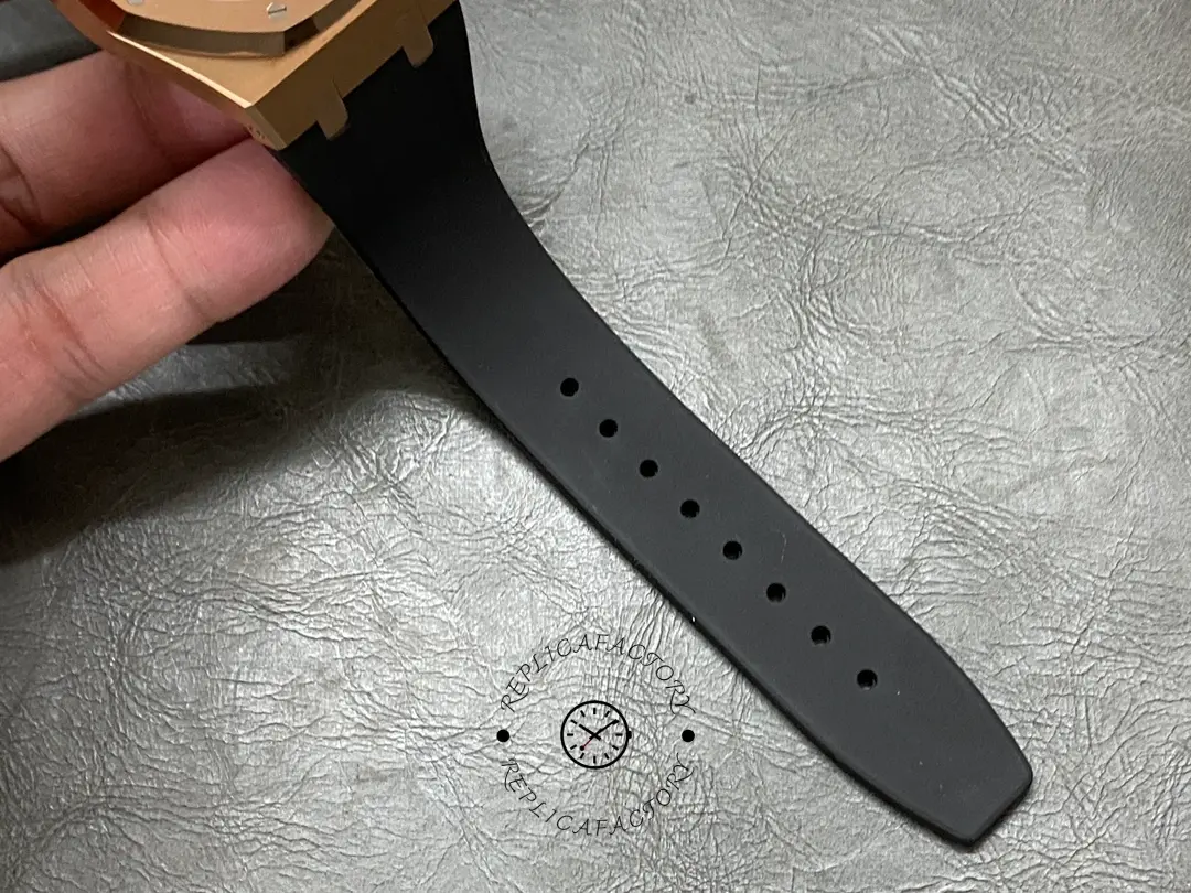 AP Royal Oak Chronograph 41 Black Rubber Strap 26320OR.OO.D088CR.01 Replica