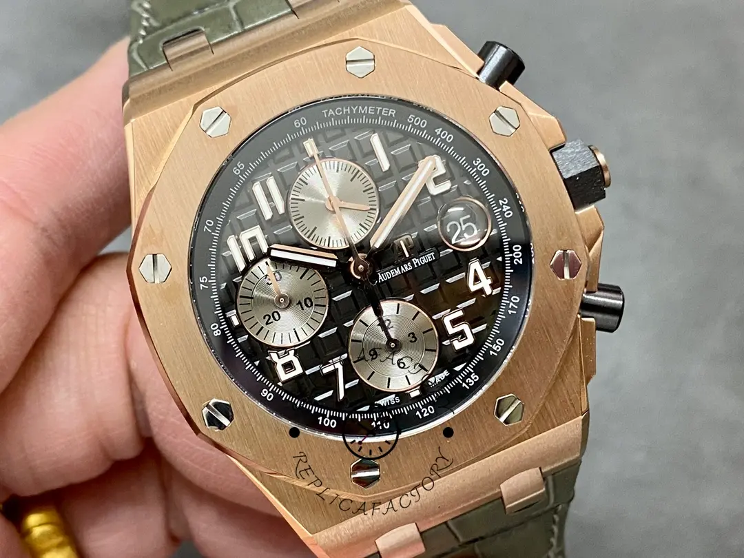 AP Offshore Chronograph 42MM 26470OR.OO.A125CR.01 Replica Grey Dial