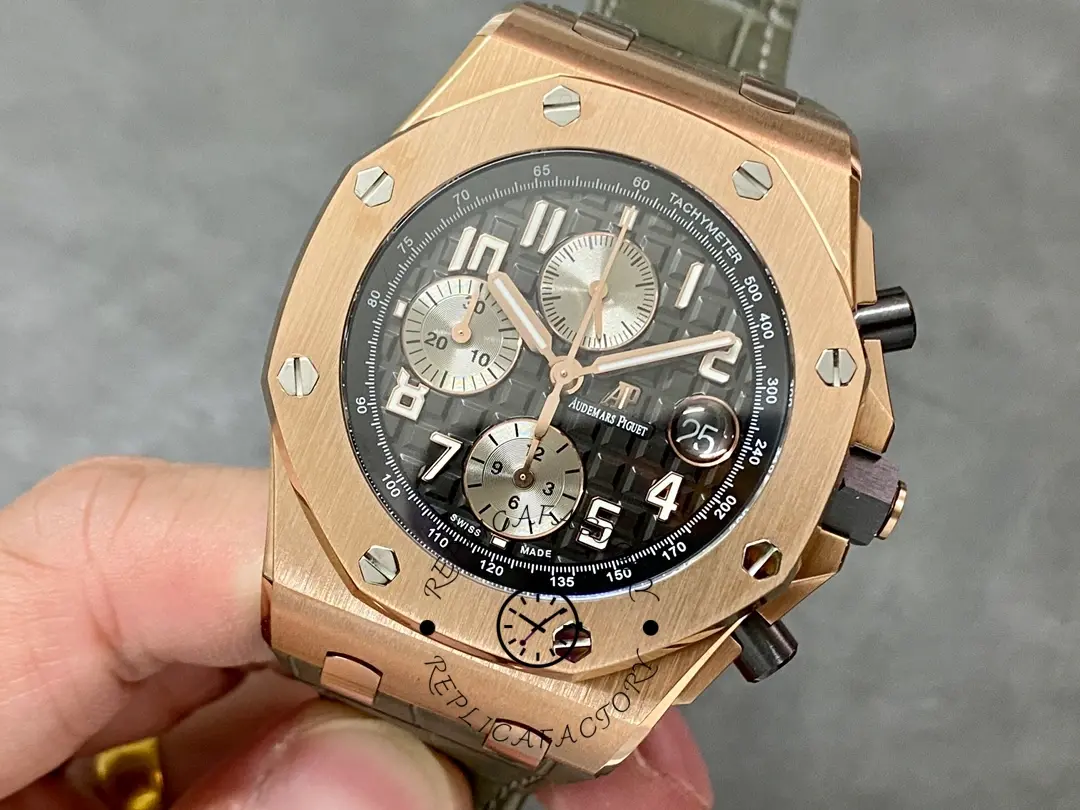AP Offshore Chronograph 42MM 26470OR.OO.A125CR.01 Replica Grey Dial