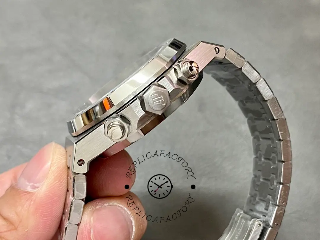 AP Royal Oak Chronograph 38MM 26315ST.OO.1256ST.01 Silver Dial Replica