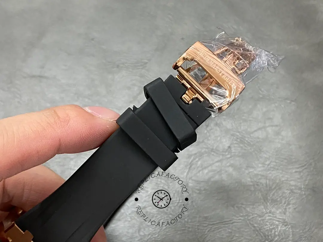AP Royal Oak Chronograph 41 Black Rubber Strap 26320OR.OO.D088CR.01 Replica
