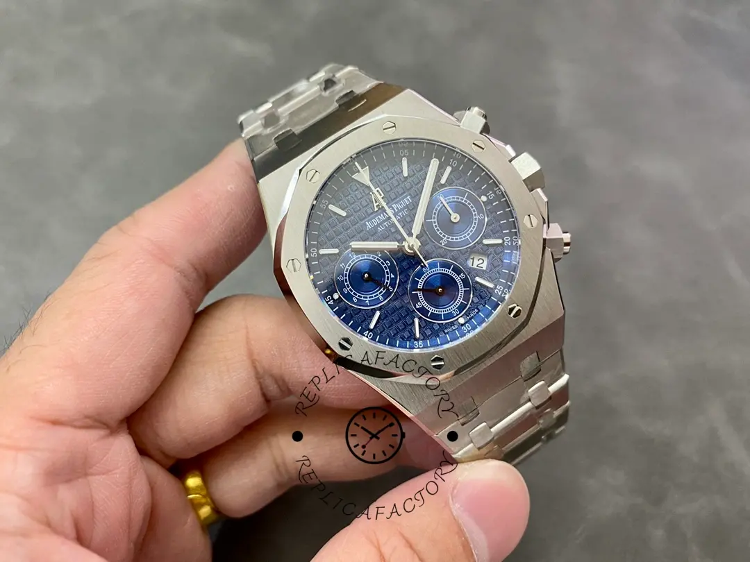 AP 25860ST.OO.1110ST.04 Replica Royal Oak Chrono 39mm Kasparov Steel Bracelet