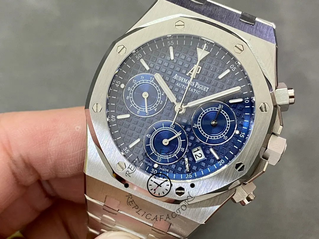 AP 25860ST.OO.1110ST.04 Replica Royal Oak Chrono 39mm Kasparov Steel Bracelet