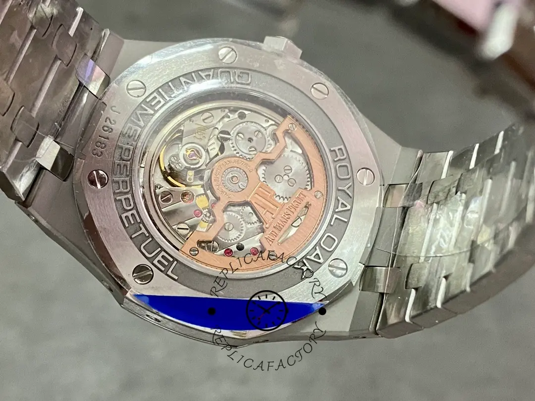 AP 26574PT.OO.1220PT.01 Royal Oak Replica Perpetual Calendar Ice Blue Platinum