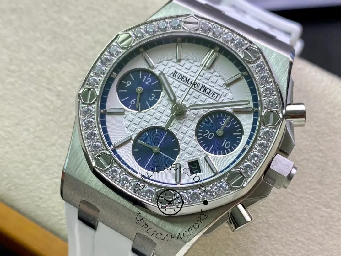 AP 26231ST.ZZ.D010CA.01 Replica Royal Oak Offshore Chronograph 37 Rubber Strap