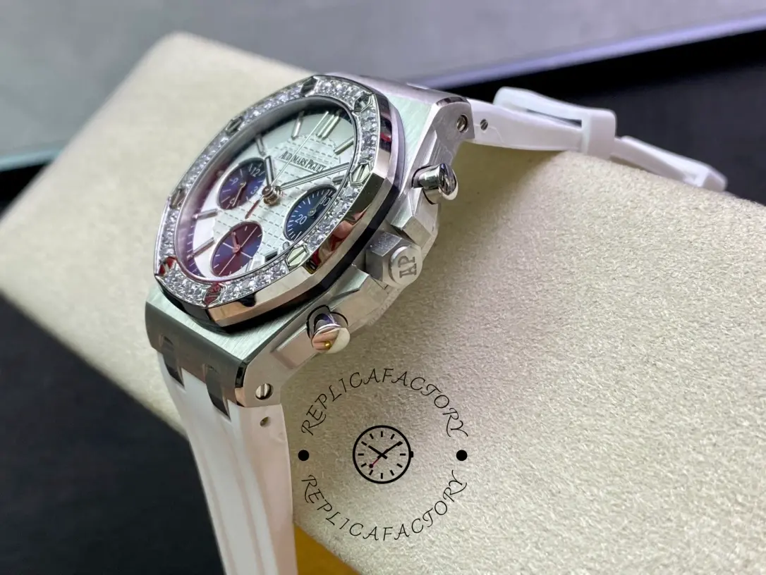 AP 26231ST.ZZ.D010CA.01 Replica Royal Oak Offshore Chronograph 37 Rubber Strap