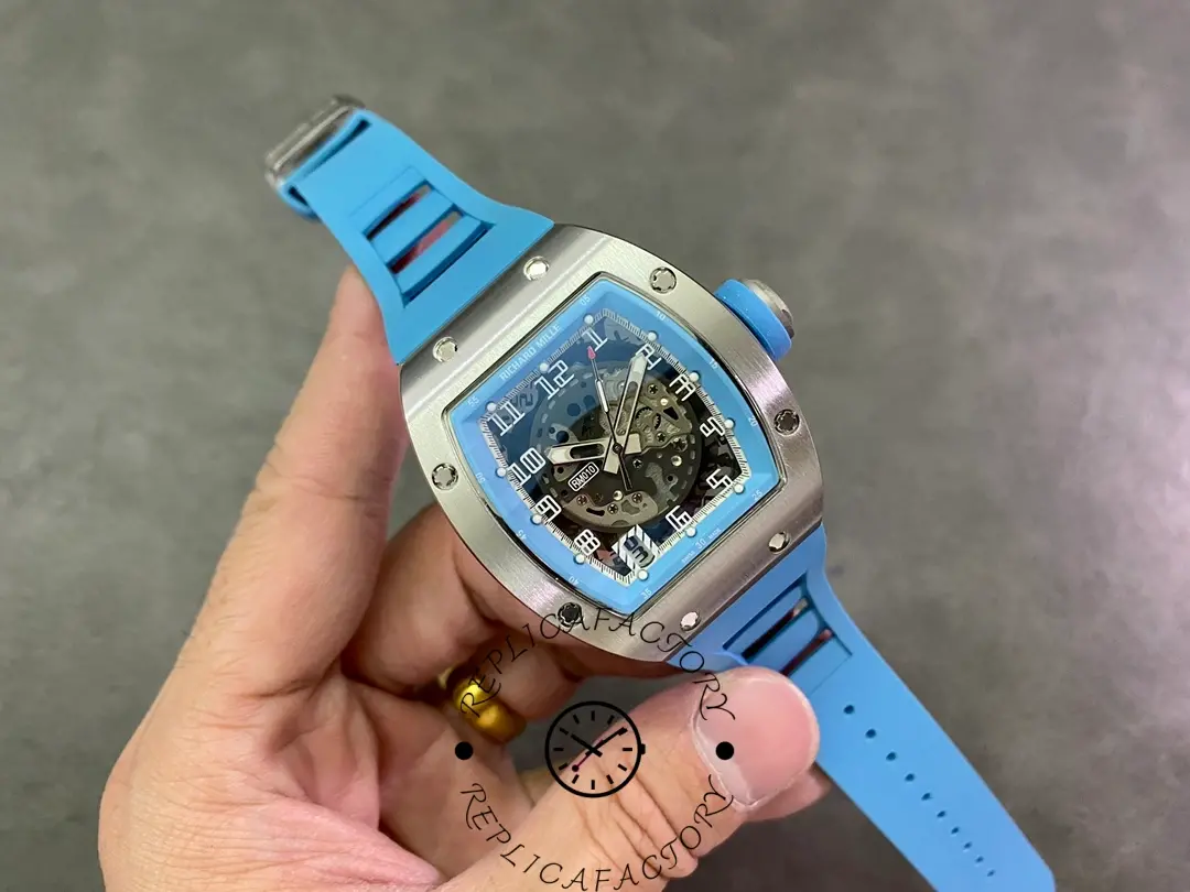 Richard Mille RM010 1:1 Clone Automatic Skeleton White Gold