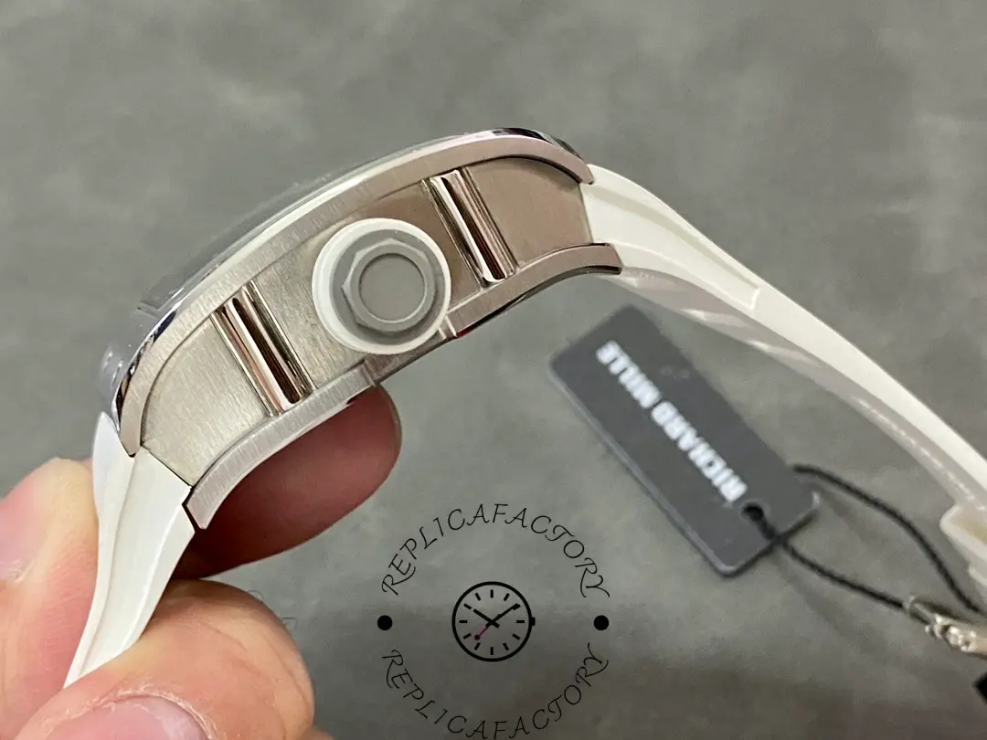 Richard Mille RM010 1:1 Clone Automatic Skeleton White Gold