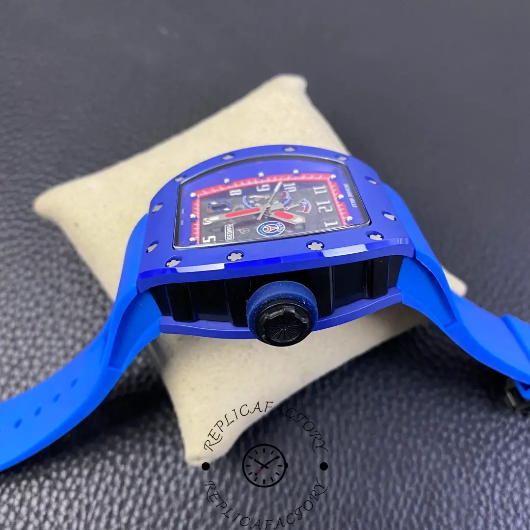 Richard Mille RM 030 PSG 1:1 Clone Blue Ceramic Watch